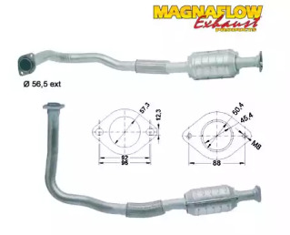 Катализатор (MAGNAFLOW: 85856D)