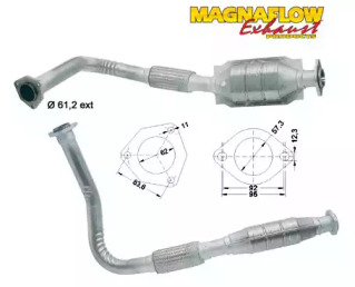 Катализатор (MAGNAFLOW: 85857D)