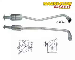 Катализатор (MAGNAFLOW: 85863D)