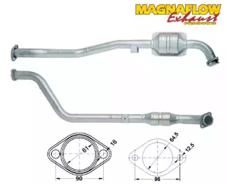 Катализатор (MAGNAFLOW: 85864D)