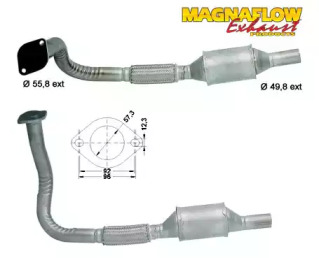 Катализатор (MAGNAFLOW: 85865D)