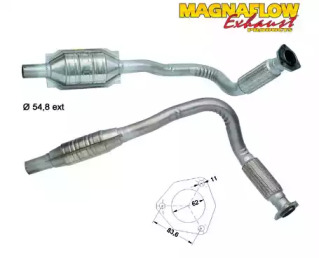 Катализатор (MAGNAFLOW: 85867D)