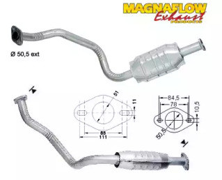 Катализатор (MAGNAFLOW: 85872D)