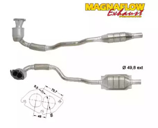 Катализатор (MAGNAFLOW: 85879)