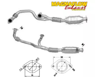 Катализатор (MAGNAFLOW: 85886)