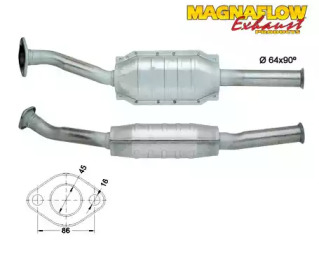 Катализатор (MAGNAFLOW: 86006)