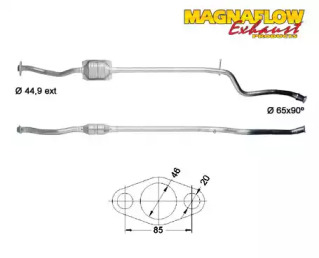 Катализатор (MAGNAFLOW: 86026)