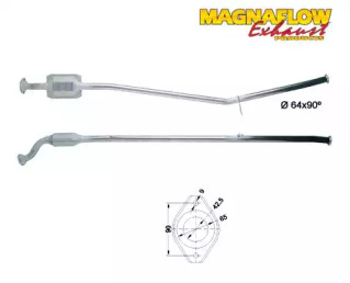 Катализатор (MAGNAFLOW: 86030)