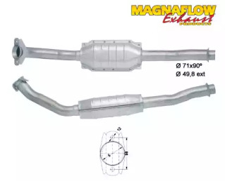 Катализатор (MAGNAFLOW: 86045D)