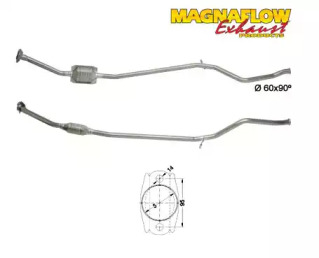 Катализатор (MAGNAFLOW: 86046D)