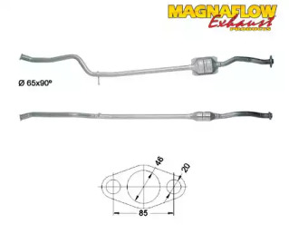 Катализатор (MAGNAFLOW: 86048D)