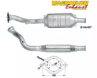 Катализатор (MAGNAFLOW: 86053)