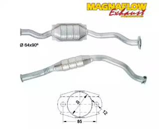 Катализатор (MAGNAFLOW: 86055D)