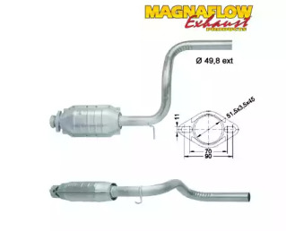 Катализатор (MAGNAFLOW: 86330)