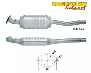 Катализатор (MAGNAFLOW: 86340)