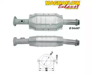 Катализатор (MAGNAFLOW: 86342)