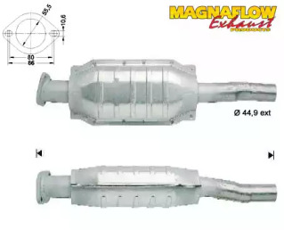 Катализатор (MAGNAFLOW: 86344)