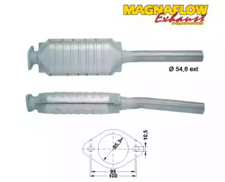 Катализатор (MAGNAFLOW: 86346)