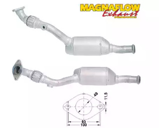 Катализатор (MAGNAFLOW: 86348)