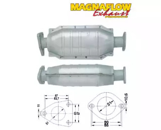 Катализатор (MAGNAFLOW: 86704)