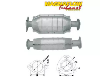 Катализатор (MAGNAFLOW: 86710)