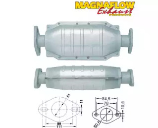 Катализатор (MAGNAFLOW: 86716)