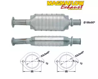 Катализатор (MAGNAFLOW: 86820)