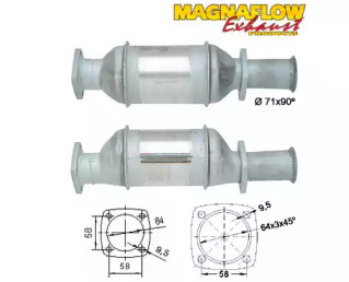 Катализатор (MAGNAFLOW: 86826)