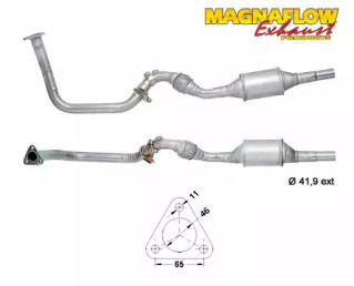 Катализатор (MAGNAFLOW: 87010)