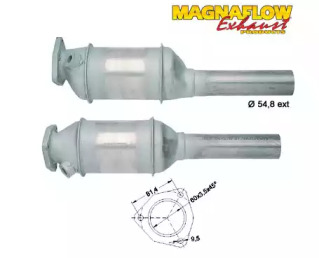 Катализатор (MAGNAFLOW: 87014)