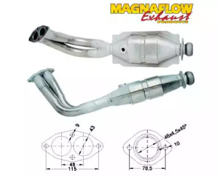 Катализатор (MAGNAFLOW: 87016)