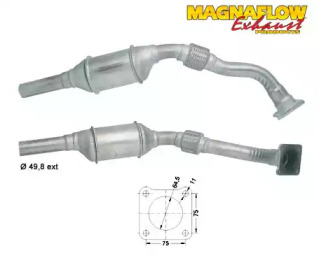 Катализатор (MAGNAFLOW: 87020)