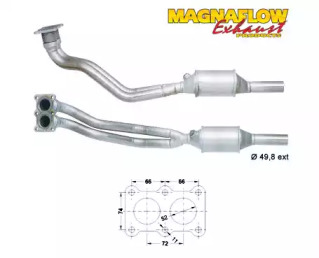 Катализатор (MAGNAFLOW: 87027)