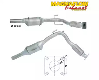 Катализатор (MAGNAFLOW: 87035D)