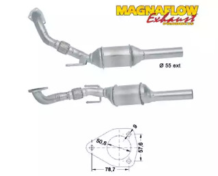 Катализатор (MAGNAFLOW: 87036D)