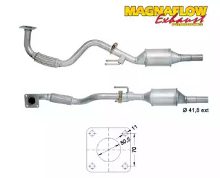 Катализатор (MAGNAFLOW: 87037)