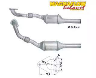 Катализатор (MAGNAFLOW: 87039D)