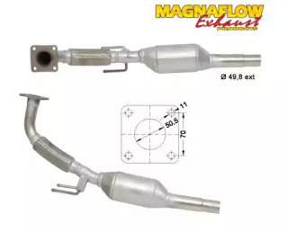 Катализатор (MAGNAFLOW: 87041D)