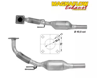 Катализатор (MAGNAFLOW: 87042D)