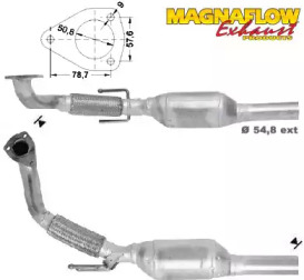 Катализатор (MAGNAFLOW: 87043D)