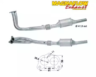 Катализатор (MAGNAFLOW: 87207)