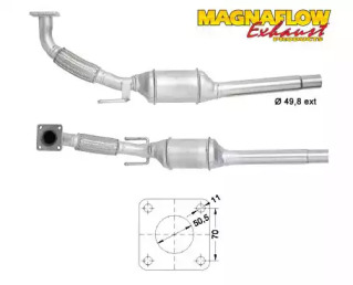 Катализатор (MAGNAFLOW: 87208D)