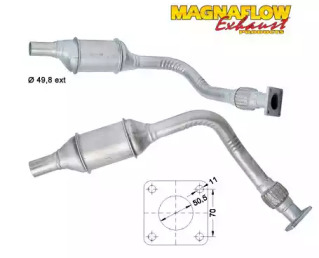 Катализатор (MAGNAFLOW: 87209D)