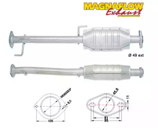 Катализатор (MAGNAFLOW: 87612)