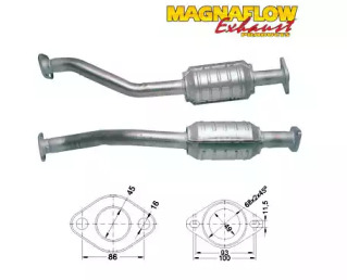 Катализатор (MAGNAFLOW: 87614)