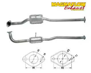 Катализатор (MAGNAFLOW: 87616)