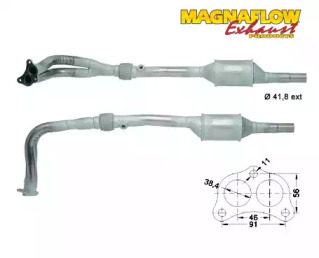 Катализатор (MAGNAFLOW: 88810)