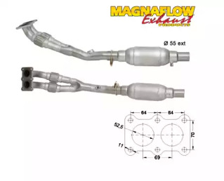 Катализатор (MAGNAFLOW: 88818)