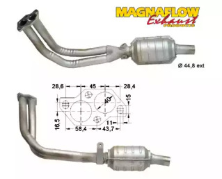 Катализатор (MAGNAFLOW: 88819)