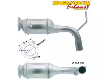 Катализатор (MAGNAFLOW: 88828D)